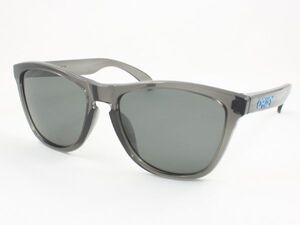 レンズ組換品 オークリー フロッグスキン 偏光サングラス OO9245 ダークグレー クリアグレー/ブルー OAKLEY 日本製偏光レンズ