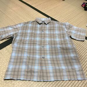 ニコアンド チェックシャツ
