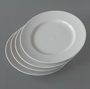  bread plate salad plate World Porcelin hotel specification 21cm 4 sheets 