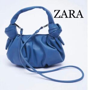 ZARA ノットディテールミニハンドバッグ ショルダーバッグ