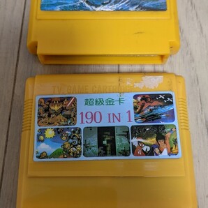 【海外レアソフト】海外版ファミコン in1 ソフト 2本まとめ 超お得ファミコンカセット 任天堂 マリオ Nintendo