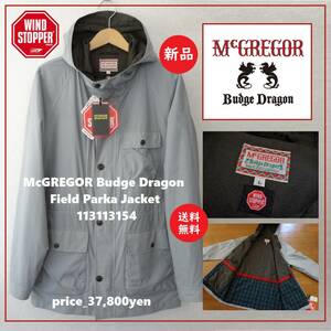 お値引き不可　新品★McGREGOR Budge Dragon マウンテンパーカー L★マックレガー/バッジドラゴン/ジャケット/WIND STOPPER/マクレガー