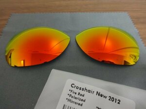 処分価格!★オークリー クロスヘア　NEW 2012用 カスタム偏光レンズ　RED Color Polarized 新品 OAKLEY CROSSHAIR