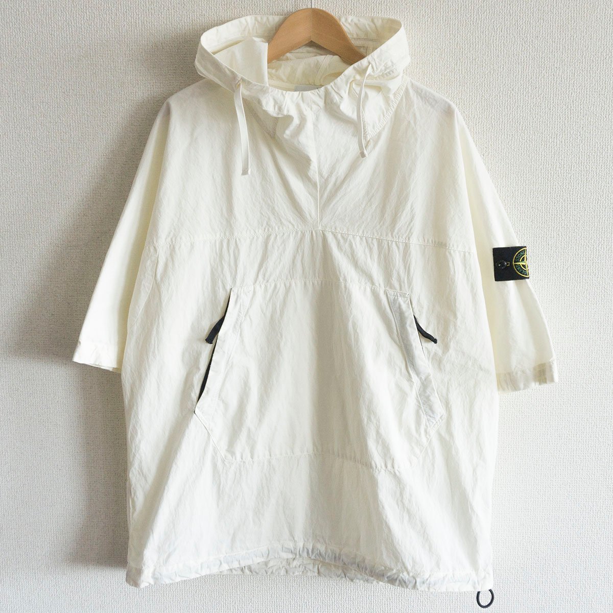 保障できる stone island smock ハーフジップ スモック ブルゾン