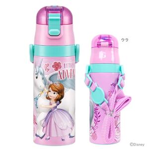 ロック付き ワンプッシュダイレクト ステンレスボトル 470ml