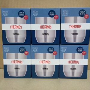 サーモス 真空断熱カップ 360ml 6個