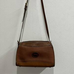  Vintage junk du- knee & bar g leather design shoulder bag America made bag lady's old clothes 220301