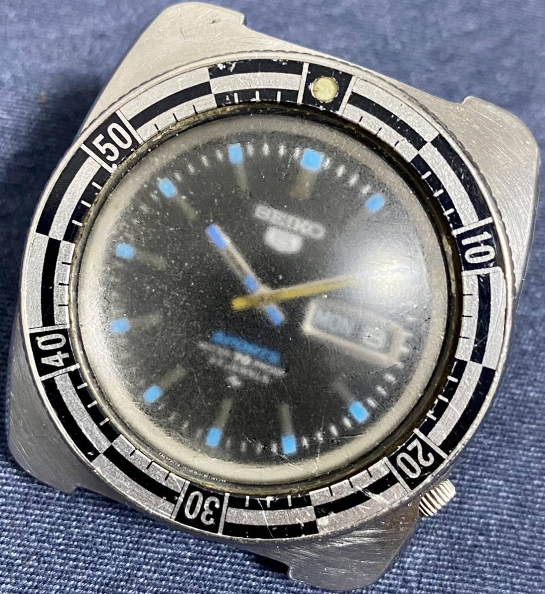 かいデータ アンティークSEIKO 5自動巻き5126-7000 kB7mh-m25202958467