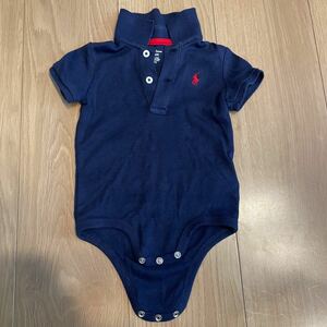 ラルフローレン RALPH LAUREN ショートオール プチバトー PETIT BATEAU 襟付き 