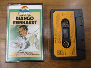 S-2840【カセットテープ】Italy版 / DJANGO REINHARDT Djangology / MC JT 8 / ジャンゴ・ラインハルト cassette tape