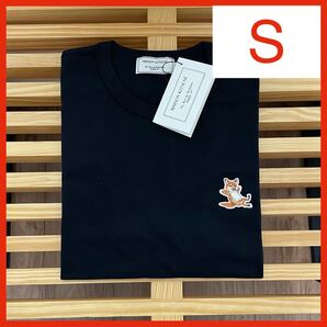 【新品】メゾンキツネ Tシャツ MAISON KITSUNE チラックス ブラックS