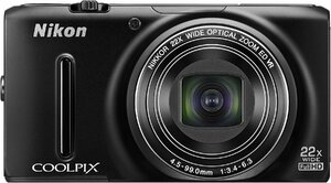 Nikon デジタルカメラ COOLPIX S9500 光学22倍ズーム Wi-Fi対応 マットブラ(中古品)