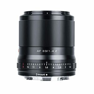 VILTROX 33mm F1.4 STM ニコンZ マウントカメラレンズ 固定焦点レンズ APS-C F1.4大口径 瞳AF 単焦点レンズ Nikon Z-マウントZ6 Z7 Z50