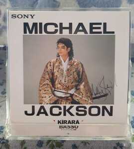 「マイケル・ジャクソン ミニ卓上カレンダー1992」Michael Jackson　ソニー キララバッソ　SONY KIRARA BASSO