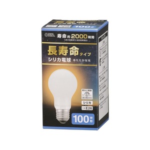  long life light bulb E26 100W shape silica lLB-DL6695WN 06-4752 ohm electro- machine 