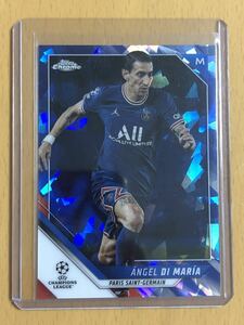 2021-22 Topps Chrome Sapphire Edition UEFA Champions League Angel Di Maria