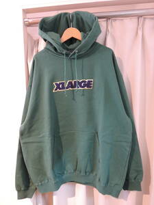 X-LARGE XLARGE XLarge TWO TONE STANDARD LOGO PULLOVER HOODED SWEAT green XLf-ti- newest popular commodity price cut!