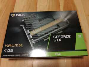 Palit Geforce GTX1650 KalmX 補助電源不要　ファンレスグラフィックスボード