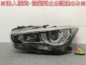 スカイライン／Ｖ３７／ＹＶ／ＨＶ／ＨＮＶ３７　純正　前期　左ヘッドライト　ＬＥＤ　レベライザー　１００－２３６１６（１２２８０７）