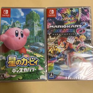 Nintendo Switch 星のカービィ ディスカバリー マリオカート8デラックス セット 新品未開封