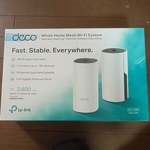(新品、未開封) Deco M4 2ユニット DECO メッシュWi-Fi TP-Link メッシュWiFi システム