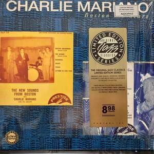 高音質AUDIOPHILE！米PRESTIGE盤LP！Charlie Mariano / Boston All Stars 1990年 OJC-1745 52年と53年の音源！シュリンク＆ステッカーあり