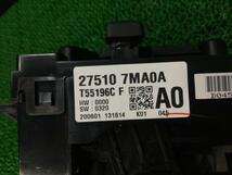 デイズ 5BA-B43W A/Cスイッチパネル W37(QBA) 27510-7MA0A 27510-7MA0A_画像3