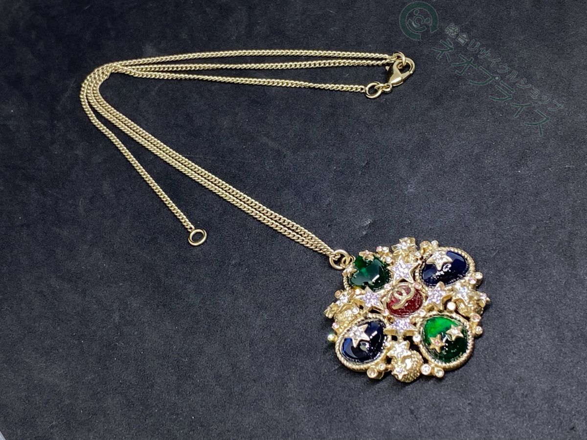 ヤフオク! -「マルチカラーネックレス」(シャネル) (ブランド ...