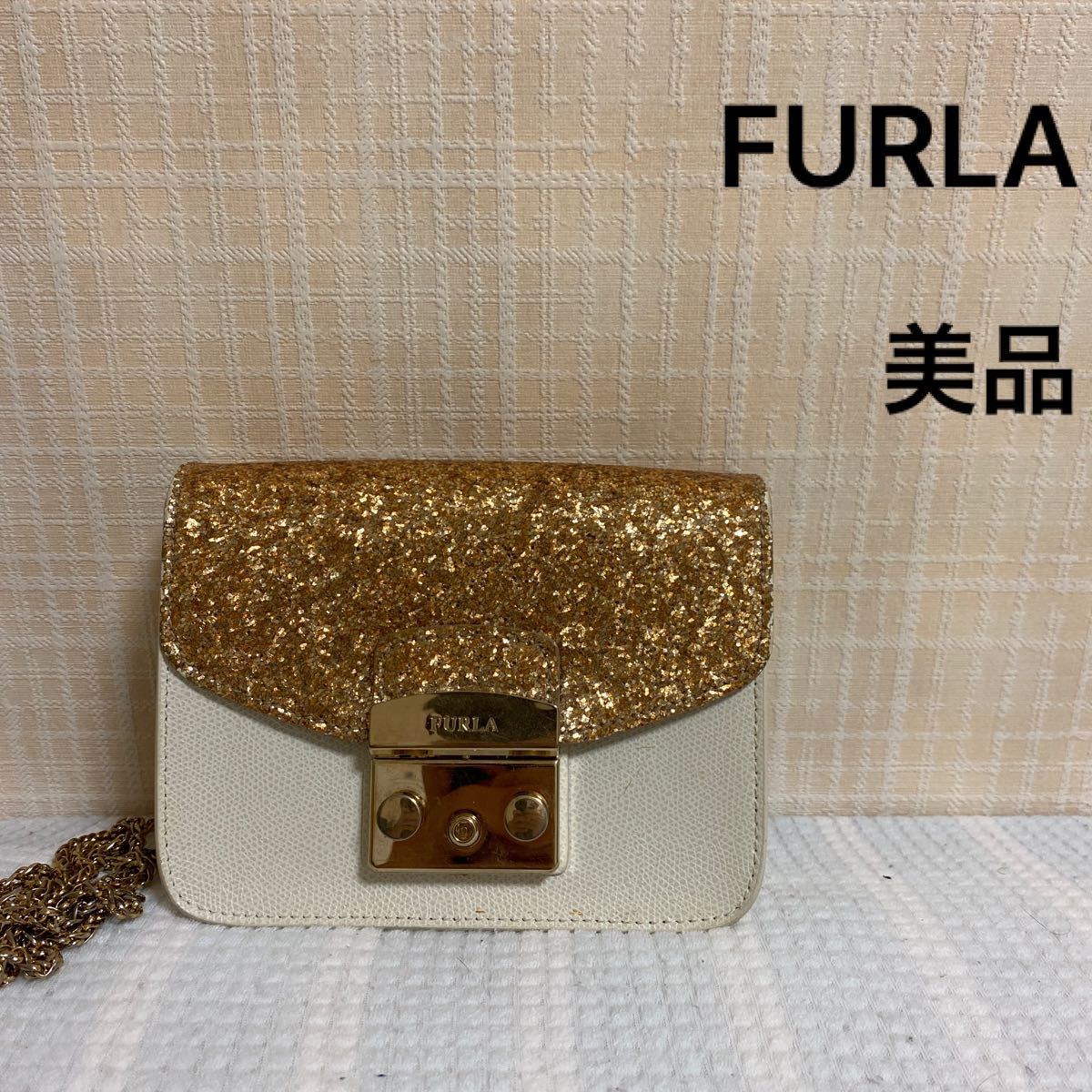 ください FURLA ショルダーバッグ ヤギスタッズ veG0d-m51824635019