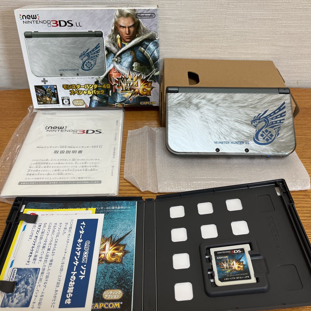 激安先着テレビゲームヤフオク! -「new3dsll モンスターハンター4g」の落札相場・落札価格