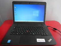 中古動作品　Lenovo Thinkpad E440 Core i5-4210M 2.60GHz 4GB/HDD 500GB Windows10 & LibreOffice_画像1