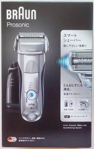 ブラウン シェーバー シリーズ7 Prosonic 7090cc 洗浄システム 洗浄カートリッジ付き