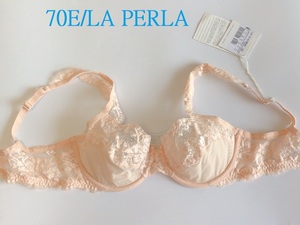 70E☆LA PERLA ラ ペルラ 海外高級ランジェリー　レースブラ