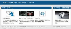 フェアレディＺ セキュリティ&セーフティパック エントリー 日産純正部品 RZ34 パーツ オプション