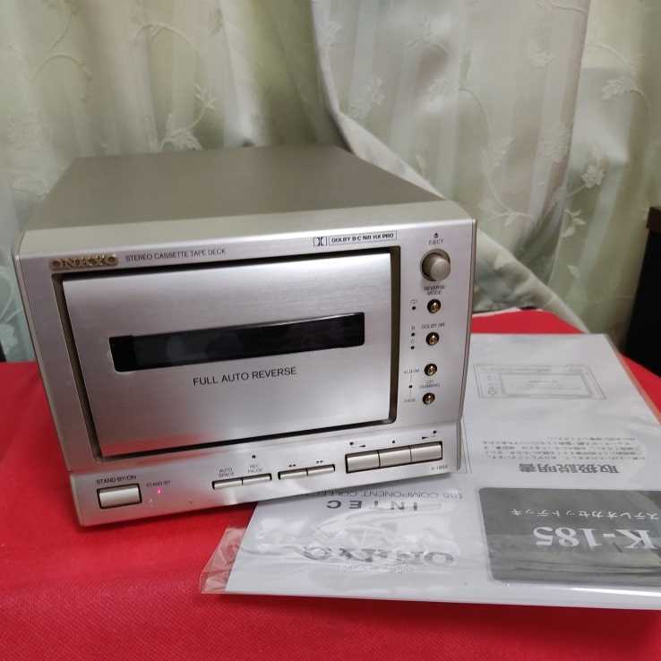 ヘッド ヤフオク! - 音出し動作品【ONKYOカセットテープデッキK-SX7