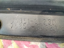 ★GWS191　レクサス GS 450H バージョンL　平成18年　純正　サイドステップ　左右set　75851-30230 75860-30321　202 黒 ブラック★_画像2