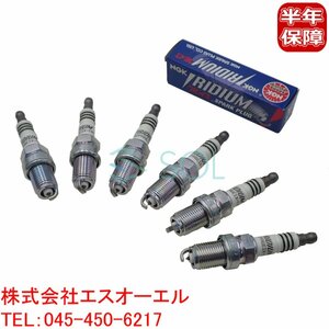 スバル サンバー(KR6 KT6) レックス コンビ(KN1 KN2 KG1 KG2) NGK製 イリジウムMAX スパークプラグ 6本セット BCPR6EIX-11P