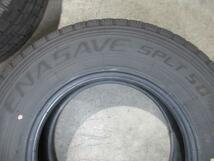 DUNLOP ENASAVE SPLT 50M ノーマルタイヤ 夏タイヤ 195/85R15 113-111N LT 4本 2020年モデル 9分山 TTT /36878_画像6