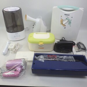 ◆◆激安 生活家電 お買い得9点セット◆◆ナノスチーム/美顔器/ヘアアイロン/電子辞書/ドライヤー/ハンドスチーマー/ふとん乾燥機/加湿器12