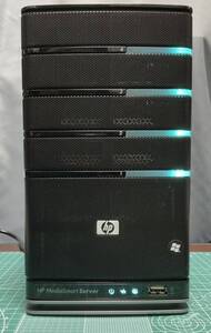 【ジャンク品】hp MediaSmart Server EX490 / ウィンドウズホームサーバー Windows Home Server v1/HDD 250GB+500GB+1TBx2