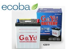 代引不可 G&Yuバッテリー【ecb-44B19R】ecoba シリーズ