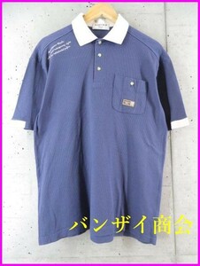 【送料300円可】008c58◆良品です◆日本製◆MUNSINGWEAR マンシング 切替 半袖ポロシャツ SA/ゴルフジャケット/メンズ/男性/紳士