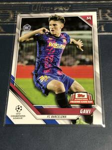 2022 Topps International Trading Card Day UEFA Champions League Gavi RC FC Barcelona プロモカード 