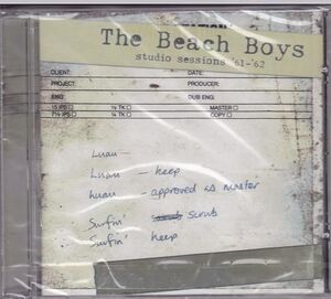 ■新品■The Beach Boys ビーチ・ボーイズ/studio sessions '61-'62(CD)