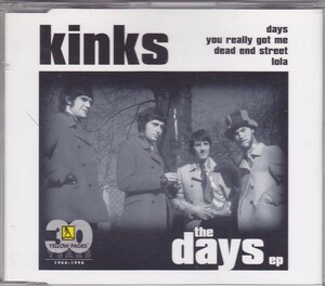 ■Новое■The Kinks Kinks/дней +3(CD SINGLE)