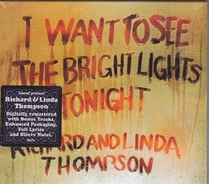 ■新品■Richard and Linda Thompson リチャード・トンプソン/i want to see the bright lights tonight(CD)