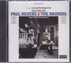 ■新品■Paul Revere the Raiders ポール・リヴィア・アンド・ザ・レイダース/just like us!(CD)