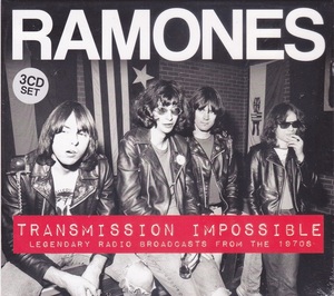 ■新品■Ramones ラモーンズ/transmission impossible -legendary radio broadcasts from the 1970s-(3CDs)