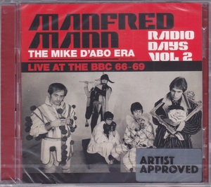 ■新品■Manfred Mann マンフレッド・マン/radio days vol.2 the Mike D'abo era -live at The BBC 66-69-(2CDs)