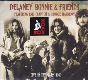 ■新品■Delaney. Bonnie デラニー・アンド・ボニー & friends featuring Eric Clapton & George Harrison/live in Denmark 1969(2CDs)